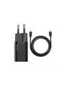 BAS(wersja europejska)S ŁADOWARKA SIECIOWA Z KABLEM USB-C DO LIGHTNING 1M 20W TZCCSUP-B01 CZARNY - nr 42