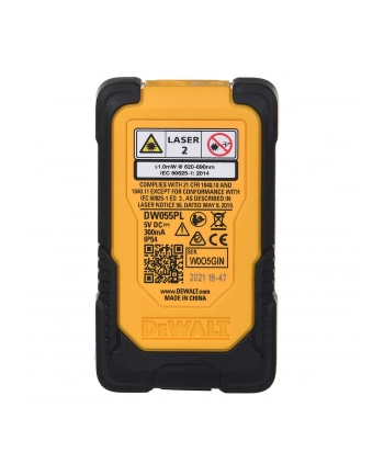 Dalmierz laserowy D-EWALT 16m DW055PL-XJ