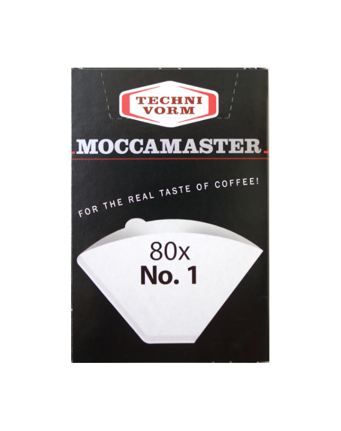 Moccamaster filtry papierowe nr 1  80 sztuk główny