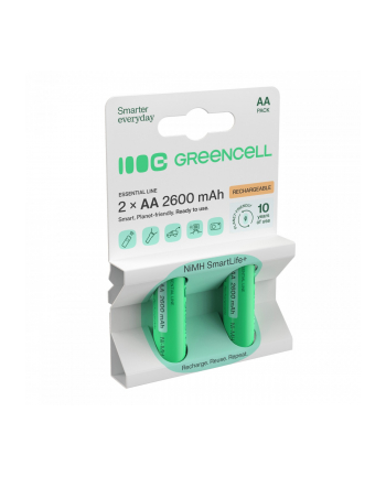 GREEN CELL AKUMULATORKI PALUSZKI 2X AA R6 2600MAH