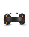 Słuchawki gamingowe REAL-EL GDX-7700 SURROUND 71 (Kolor: CZARNY-orange  z wbudowanym mikrofonem) - nr 1
