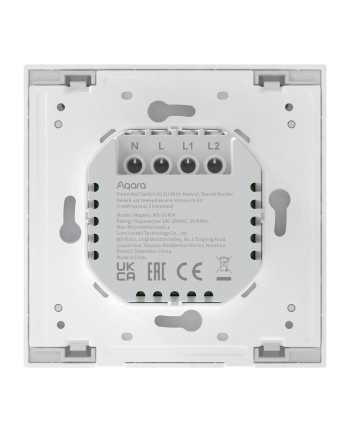 Aqara Wall Double Switch H1 WS-(wersja europejska)K04