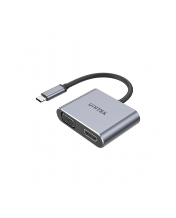 UNITEK HUB USB-C  HDMI VGA USB-A  PD 100W  D1049A