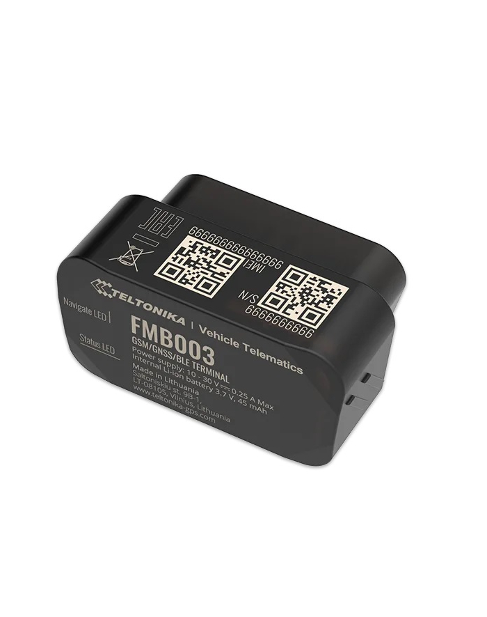 Teltonika FMB003 Lokalizator GPS ze złączem OBDII  GNSS  GSM  Bluetooth 40 główny
