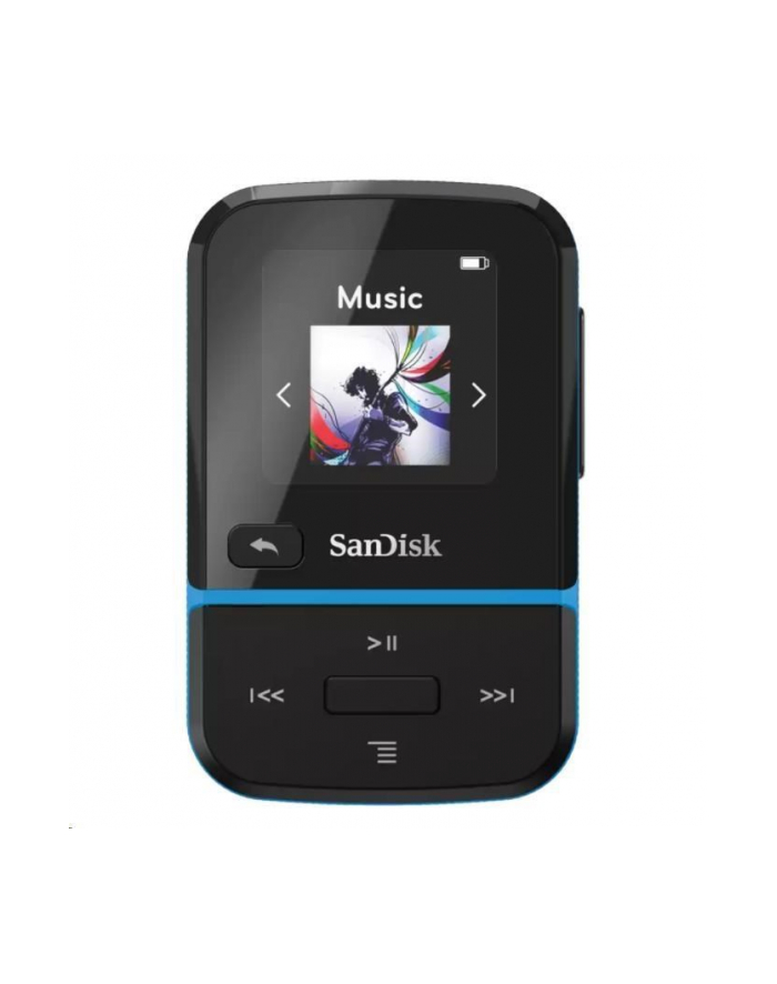 SANDISK MP3 CLIP SPORT GO 32GB Niebieski główny