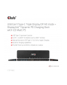 club 3d Stacja dokująca Club3D CSV-1566 (USB Gen1 Type-C Triple Display DP Alt mode + Displaylink™ Dynamic PD Charging Dock with 120 Watt PS) - nr 20