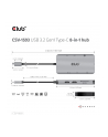 club 3d Hub Club3D CSV-1593 (USB 32 Gen1 Type-C 8-in-1 hub with 2x HDMI™  2x USB-A  RJ45  SD/Micro SD card slots and USB Type-C female port) - nr 18