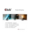 club 3d Stacja dokująca Club3D CSV-1564W100 (USB Type C 32 Gen1 Triple Display Dynamic PD Charging Dock 100W PD Power charger) - nr 8