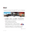club 3d Stacja dokująca Club3D CSV-1568 (USB Gen2 Type-C Triple Display DP Alt mode + Displaylink™ Dynamic PD Charging Dock with 120 Watt PS) - nr 18