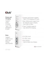 club 3d Stacja dokująca Club3D CSV-1568 (USB Gen2 Type-C Triple Display DP Alt mode + Displaylink™ Dynamic PD Charging Dock with 120 Watt PS) - nr 62