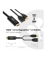 club 3d Adapter Club3D CAC-1331 (HDMI to DisplayPort Cable Adapter 4k@60HZ ompatible with Laptop  PS4/5  Xbox One  NS  Mac Mini) - nr 22