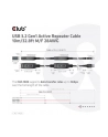 club 3d Kabel USB Club3D CAC-1405 (USB 32 Gen1 Active Repeater Cable 10m) - nr 43