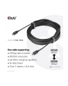 club 3d Kabel USB Club3D CAC-1535 (USB 32 Gen2 Type C to C Active Bi-directional Cable 8K60Hz M/M 5m) - nr 27