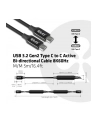 club 3d Kabel USB Club3D CAC-1535 (USB 32 Gen2 Type C to C Active Bi-directional Cable 8K60Hz M/M 5m) - nr 34