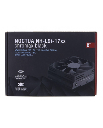 Chłodzenie CPU NOCTUA NH-L9i-17xx Chromax Black