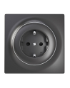 FIBARO Walli Gniazdko N Outlet type F antracyt FGWSONF-011-8 - nr 1