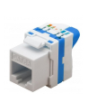 TECHLY SAMOZACISKOWY MODUŁ KEYSTONE RJ45 KAT6A U/ - nr 1