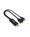 club 3d Adapter Club3D CAC-1331 (HDMI to DisplayPort Cable Adapter 4k@60HZ ompatible with Laptop  PS4/5  Xbox One  NS  Mac Mini) - nr 23