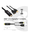 club 3d Adapter Club3D CAC-1331 (HDMI to DisplayPort Cable Adapter 4k@60HZ ompatible with Laptop  PS4/5  Xbox One  NS  Mac Mini) - nr 25