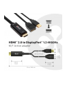 club 3d Adapter Club3D CAC-1331 (HDMI to DisplayPort Cable Adapter 4k@60HZ ompatible with Laptop  PS4/5  Xbox One  NS  Mac Mini) - nr 34