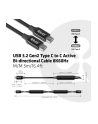 club 3d Kabel USB Club3D CAC-1535 (USB 32 Gen2 Type C to C Active Bi-directional Cable 8K60Hz M/M 5m) - nr 13