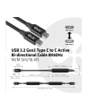 club 3d Kabel USB Club3D CAC-1535 (USB 32 Gen2 Type C to C Active Bi-directional Cable 8K60Hz M/M 5m) - nr 6