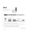 club 3d Hub Club3D CSV-1543 (USB Gen2 Type-C PD Charging to 2x Type-C 10G ports and 2x USB Type-A 10G ports Hub) - nr 27