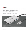 club 3d Hub Club3D CSV-1543 (USB Gen2 Type-C PD Charging to 2x Type-C 10G ports and 2x USB Type-A 10G ports Hub) - nr 5