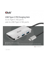 club 3d Hub Club3D CSV-1543 (USB Gen2 Type-C PD Charging to 2x Type-C 10G ports and 2x USB Type-A 10G ports Hub) - nr 8