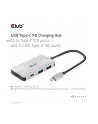 club 3d Hub Club3D CSV-1543 (USB Gen2 Type-C PD Charging to 2x Type-C 10G ports and 2x USB Type-A 10G ports Hub) - nr 9