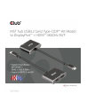 club 3d Spliter Club3D CSV-1552 (MST hub USB32 Gen2 Type-C(DP™ Alt-Mode) to DisplayPort™ + HDMI™ 4K60Hz M/F) - nr 14
