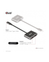 club 3d Spliter Club3D CSV-1552 (MST hub USB32 Gen2 Type-C(DP™ Alt-Mode) to DisplayPort™ + HDMI™ 4K60Hz M/F) - nr 17