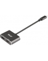 club 3d Spliter Club3D CSV-1552 (MST hub USB32 Gen2 Type-C(DP™ Alt-Mode) to DisplayPort™ + HDMI™ 4K60Hz M/F) - nr 18