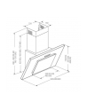 Okap kominowy AKPO WK-4 NERO LINE ECO 50 BIAŁY (162 m3/h; 500mm; kolor biały) - nr 2