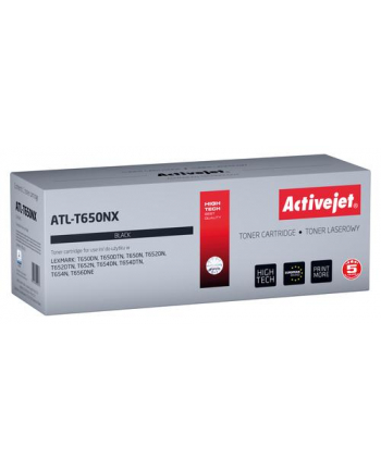 Toner Activejet ATL-T650NX (zamiennik LEXMARK T650H11E; Supreme; 25000 stron; czarny)