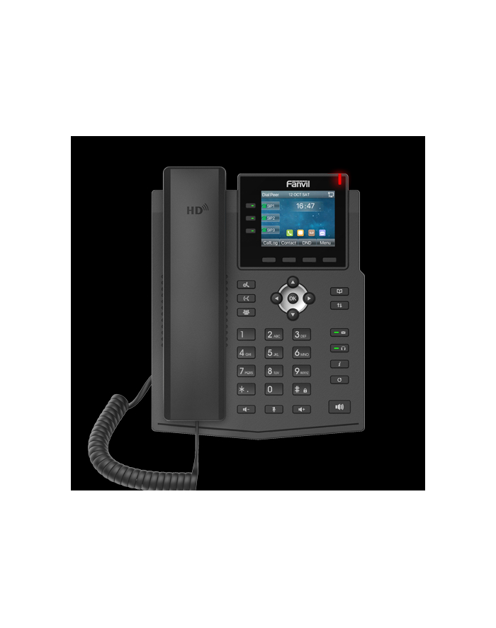 FANVIL X3U - VOIP PHONE WITH IPV6  HD AUDIO  LCD główny