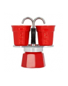 Bialetti kawiarka Mini Express czerwona 2tz + 2 filiżanki - nr 2