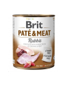 Karma BRIT PATÉ ' MEAT z królikiem dla psa 800g - nr 1