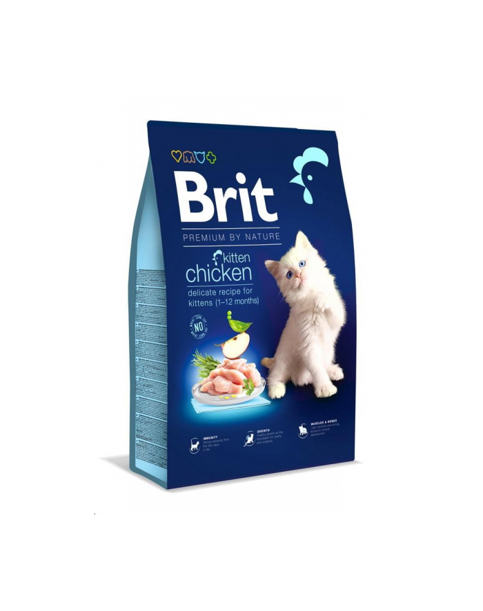 Karma BRIT Dry Premium Kitten z kurczakiem 8kg główny