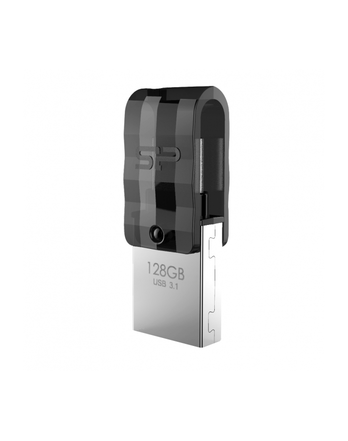 Pendrive Silicon Power Mobile C31 128GB USB 32 Typ-A  Typ-C Czarny główny