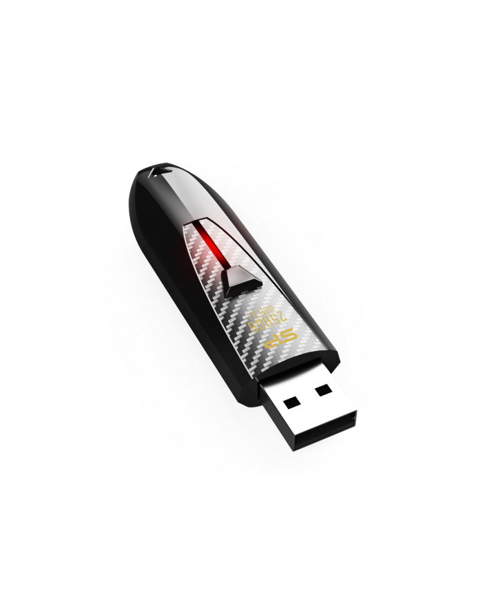 Pendrive Silicon Power Blaze B25 128GB USB 31 kolor czarny główny
