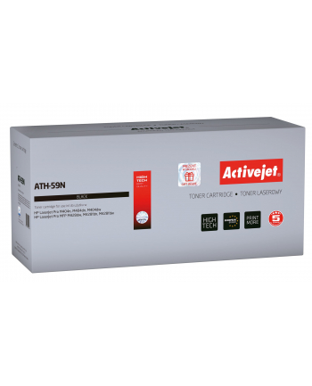 Toner Activejet ATH-59N (Zamiennik HP 59A CF259A; Supreme; 3000 stron; czarny) Z chipem