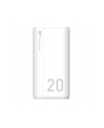 Powerbank Silicon Power GS15 20000mAh 2xUSB A  1x mUSB + 1x USB C  biały