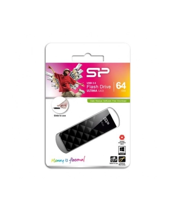 Pendrive Silicon Power Ultima U03 64GB USB 20 kolor czarny