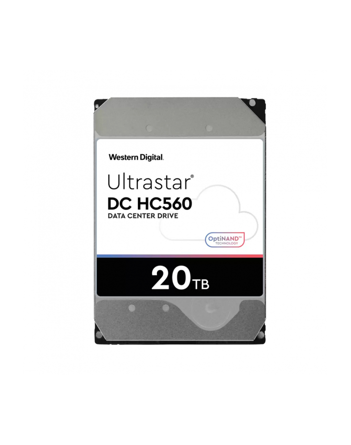 Dysk serwerowy HDD Western Digital Ultrastar DC HC560 WUH722020ALE6L4 (20 TB; 3.5 ; SATA III) główny