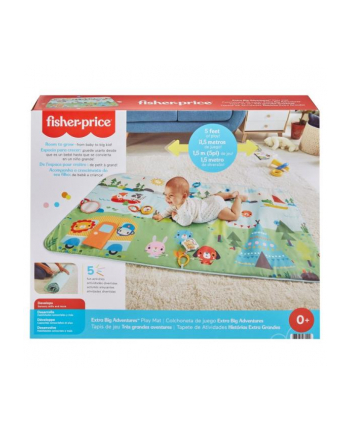 Fisher-Price Wielkie Przygody duża mata do zabawy GXR53 p2 MATTEL
