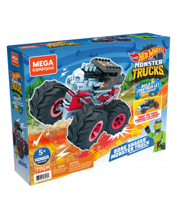 MEGA CONSTRUX Hot Wheels Monster Trucks Bone Shaker GVM27 MATTEL