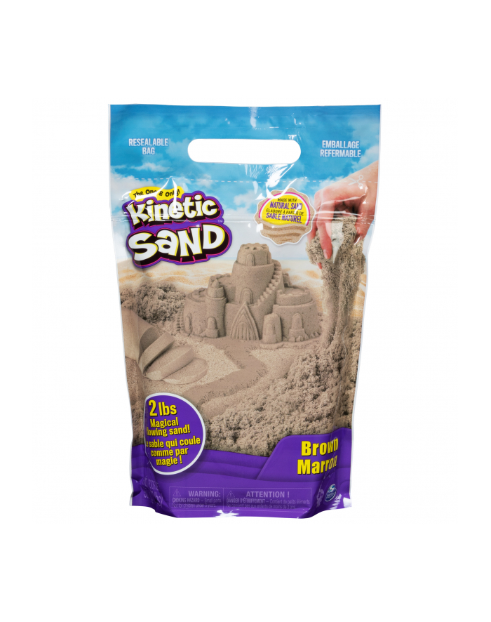 Kinetic Sand Piasek kinetyczny plażowy 0,9kg 6053516 p3 Spin Master główny
