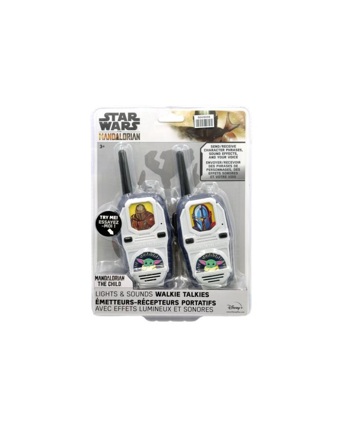 Walkie Talkie Star Wars Mandalorian MD-212 eKids główny