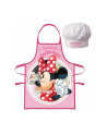 Zestaw fartuch + czapka szefa kuchni Myszka Minnie WD21499 Kids Euroswan - nr 1